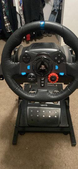 Logitech Racing Wheel with Stand and Pedals