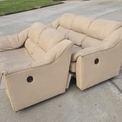 Recliner Leather Sofas Free