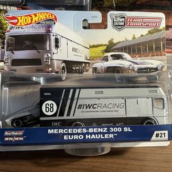 Hotwheels Mercedes-Benz 300 SL Team Transport