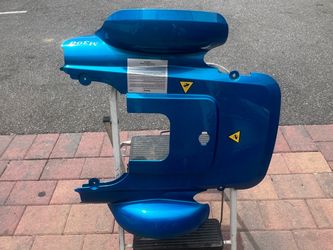 Permobil M300 Wheelchair Plastic Body Cover Shroud  - BLUE *** WITH EXTRAS ***