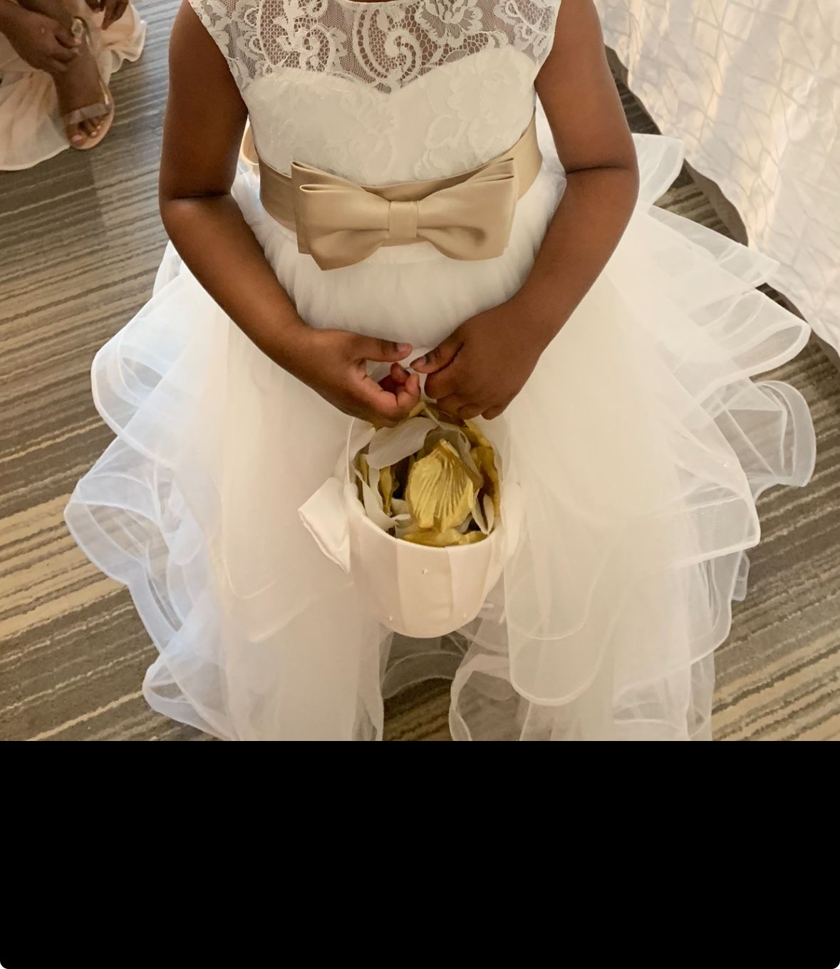 Miniature Bride/ Flower Girl Dress