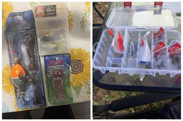 Inshore Fishing Lot + Eagle Claw Pier/Jetty Tackle Kit - Tsunami, DOA - OBO
