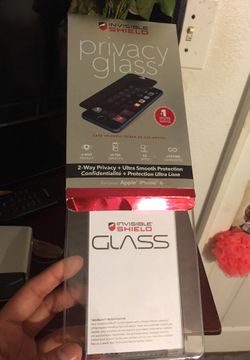 iPhone 6 Screen protector (privacy glass)