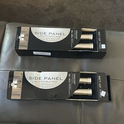 Window rods polished Nickel