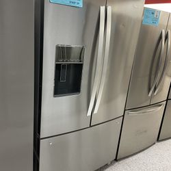 French Door Whirlpool Refrigerator 