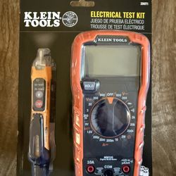 Klein Tools Multi Meter & Voltage Detector - NEW
