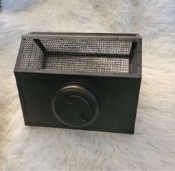 Two Wire Mesh Storage Canisters