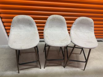Light Grey Bar Stools