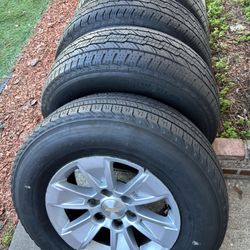 Chevy Silverado Tahoe Yukon rims GMC Sierra Denali Avalanche rines llantas Suburban rims Chevrolet Z71 4x4 rims tires trail boss rims Tires