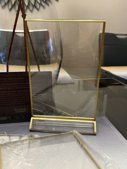 Gold Picture Frames Double Sided