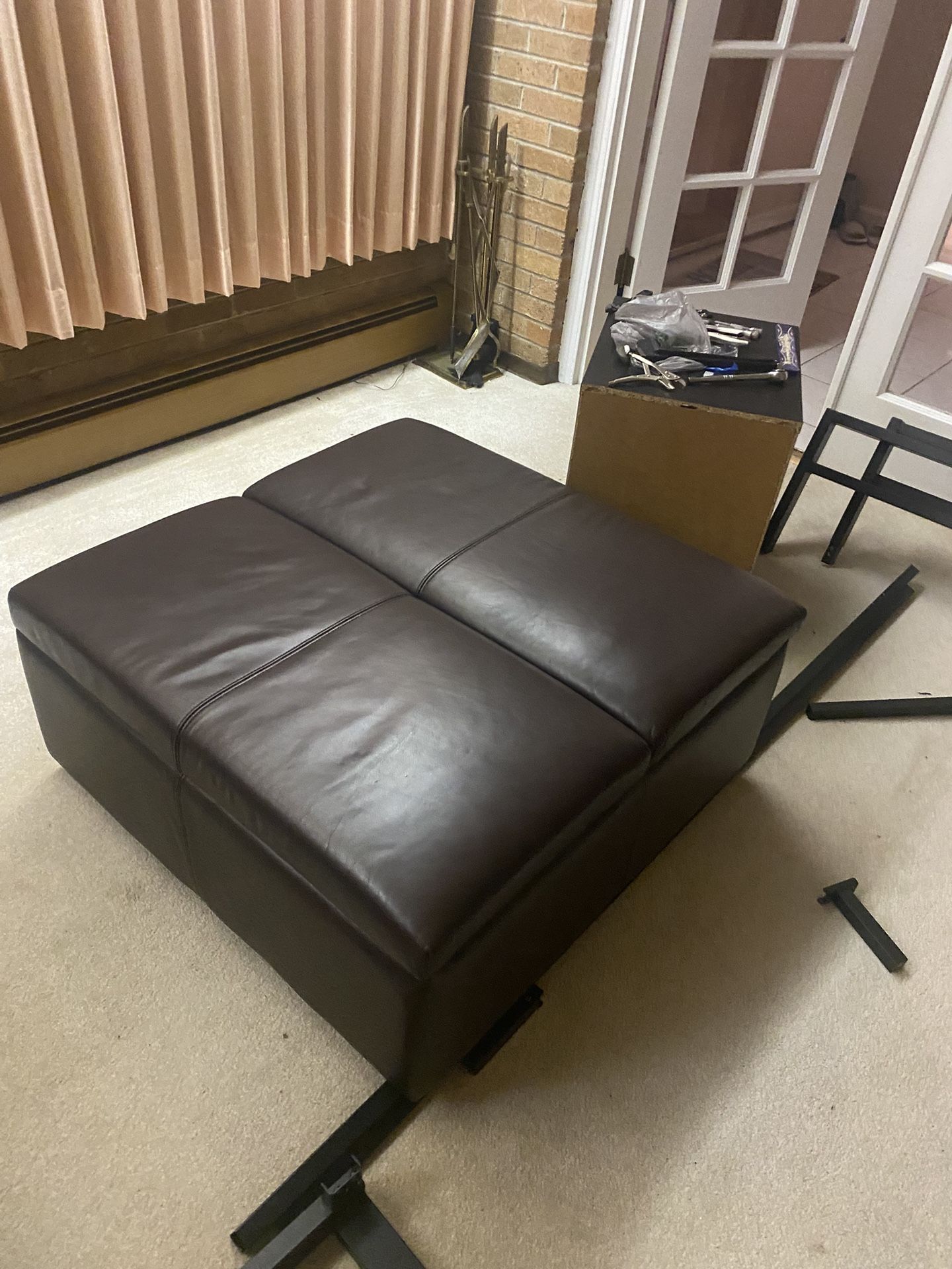 Big Open Box Ottoman