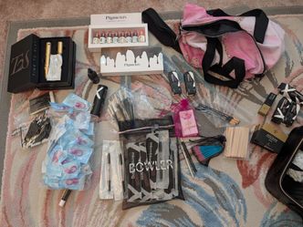 Microblading and eye lash materials and equipment