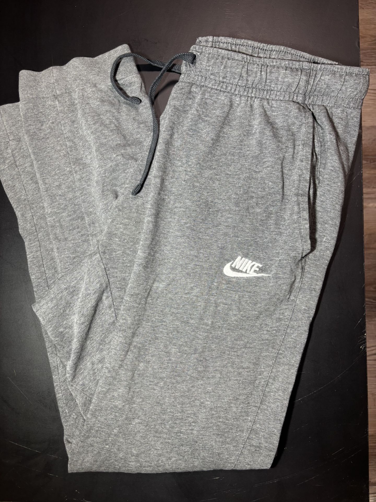 Nike Sportswear Club Fleece Navy Blue Joggers Mens Medium Blue Swoosh Cotton