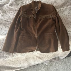 Unique Suede Western Jacket