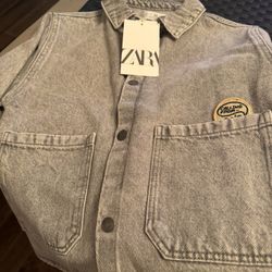 New Zara Boys Jean Jacket 