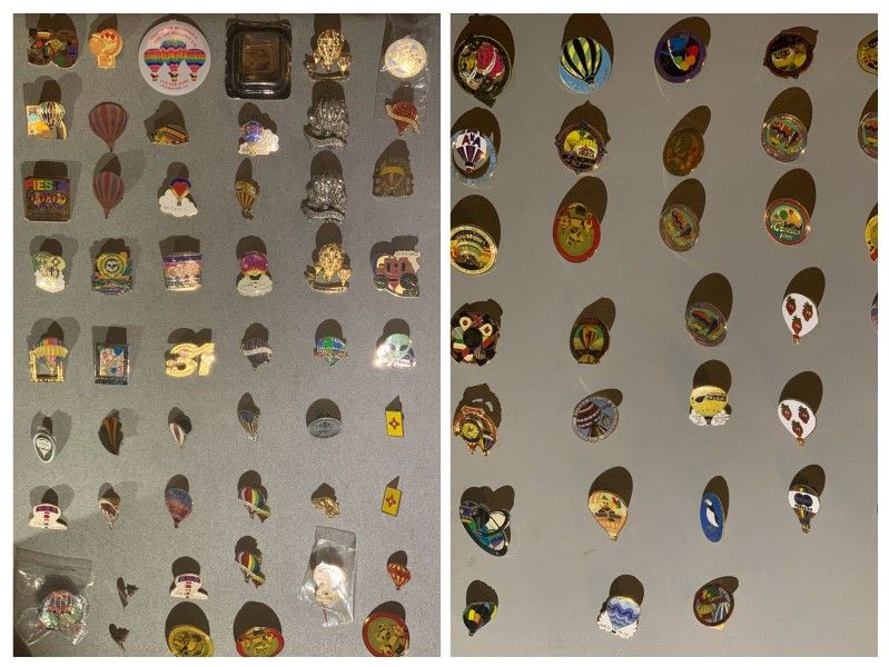 Large Lot Of Balloon Fiesta Pins