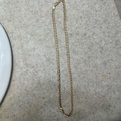 14kt gold plated chain