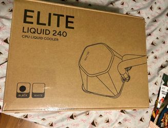 cooler master elite liquid 240 cpu aio cooler