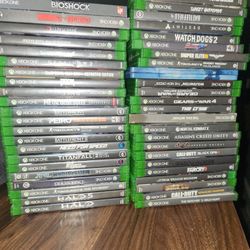 Xbox One With 46 GAMES