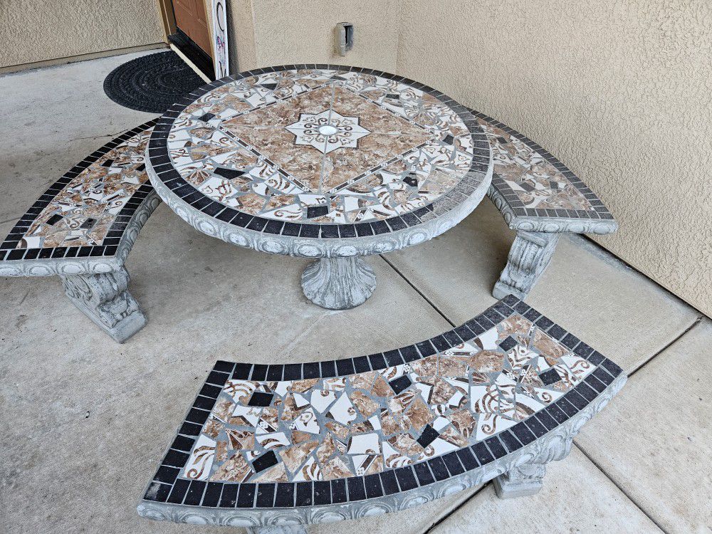 Stone Table From Mexico 