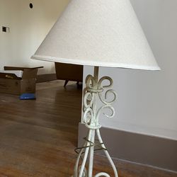 large lamp wrought iron