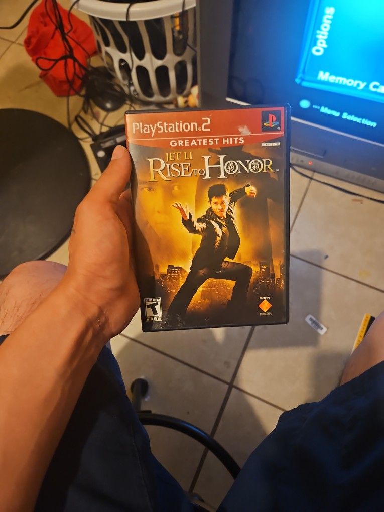 Jet Li Rise To Honor Ps2