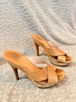 Aldo Heel Sandals 7.5