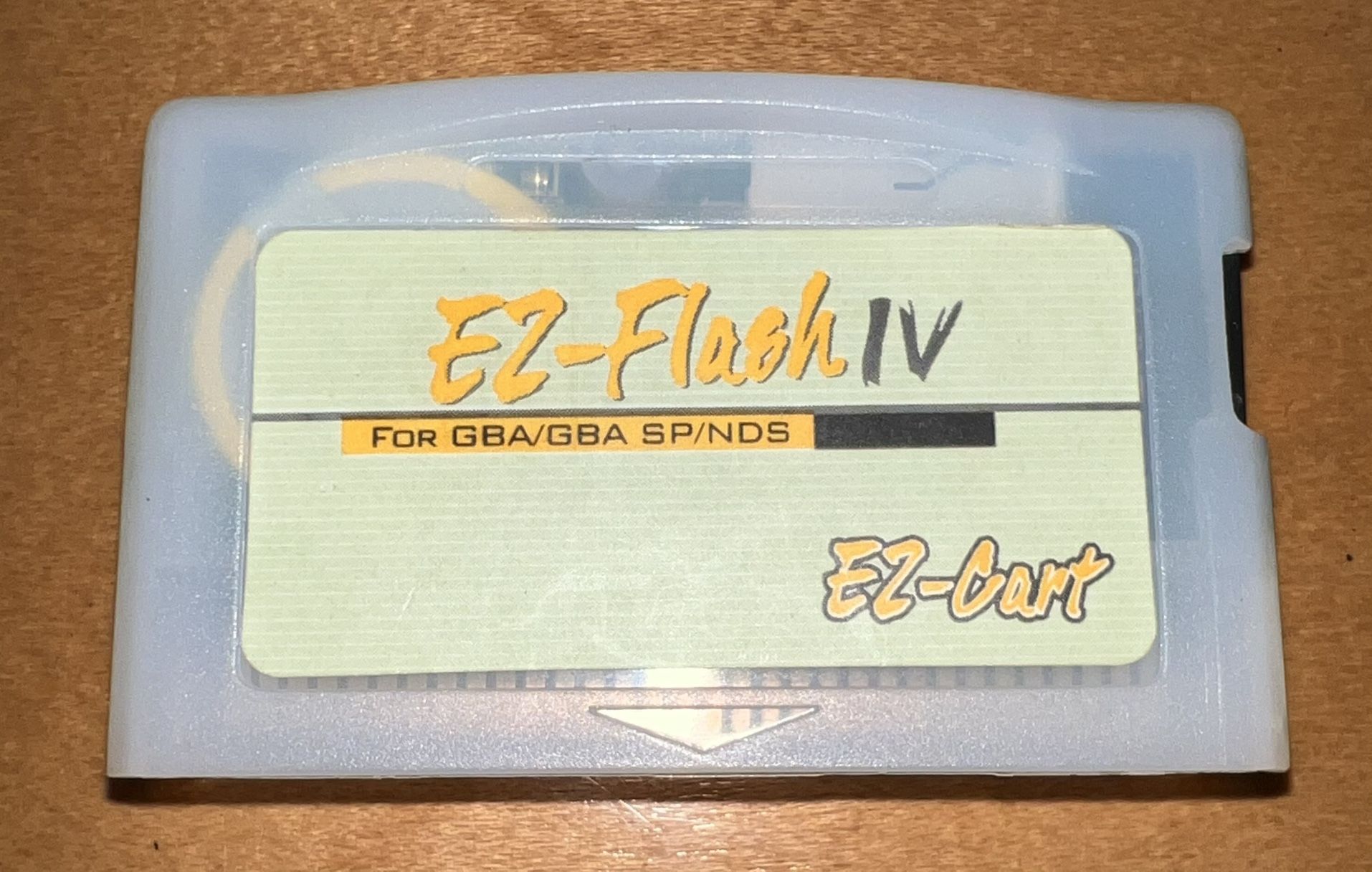 EZ Flash IV Micro SDHC For Nintendo Gameboy GBA, GBASP, And NDS [USED]