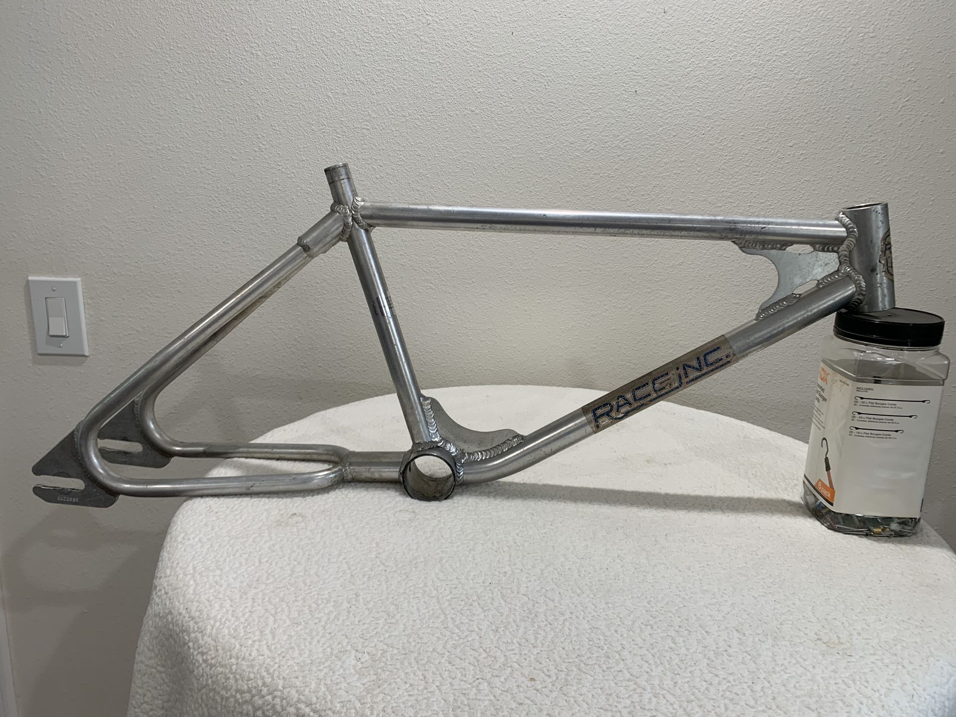 Old school 1979 RACE INC Bmx Aluminum Bicycle Frame FMF CYC Se Racing Webco Mongoose GT Bicycles Old School Bmx Frames Hutch R&R Powerlite