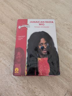 Jamaica Rasta Wig - Men's Halloween Costume Accessory - Rubie's #50785, Brand New in Package