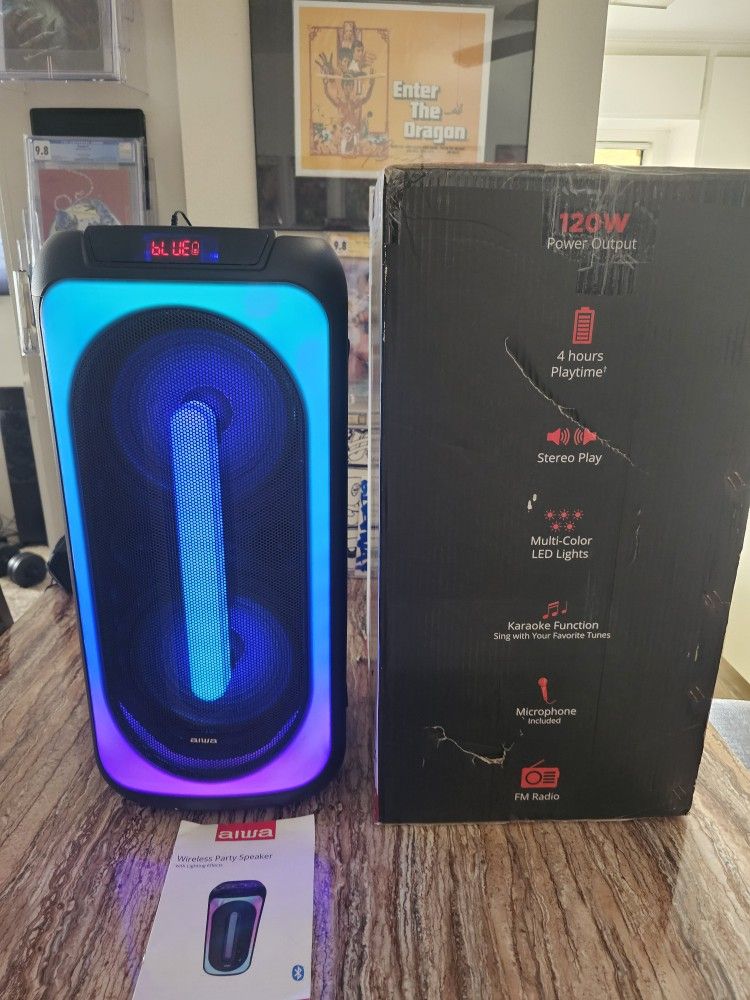 AIWA Wireless Party Speaker Bluetooth Speaker