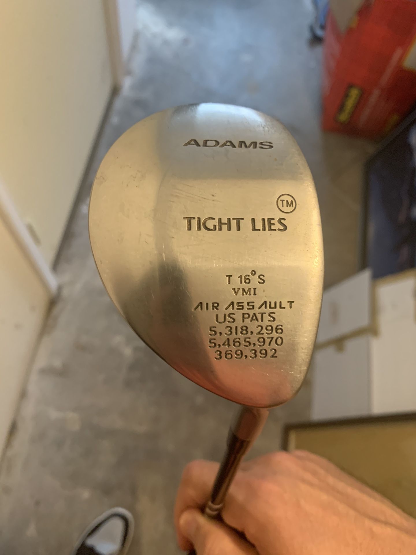 Adams Tight Lies Air Assault 16 Degree Golf Club Hybrid - Callaway Titleist Ping Taylormade Wedge 