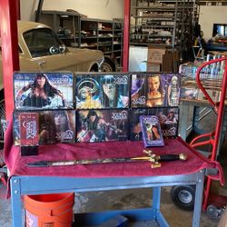 Xena VHS Seasons 1-6 Xena Trilogy Xena Sword 