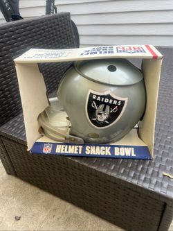 Raiders Vintage Helmet Snack Bowl (New)