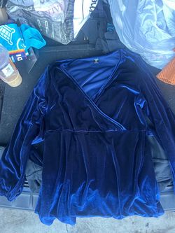 Blue Shiny Robe