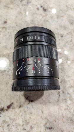 Brightin Star 50mm F1.4 II Manual Focus Lens E mount