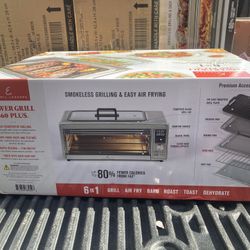 Emeril Lagasse Power Grill 360 Plus – 6 in 1 Brand New in Box – Factory Sealed 