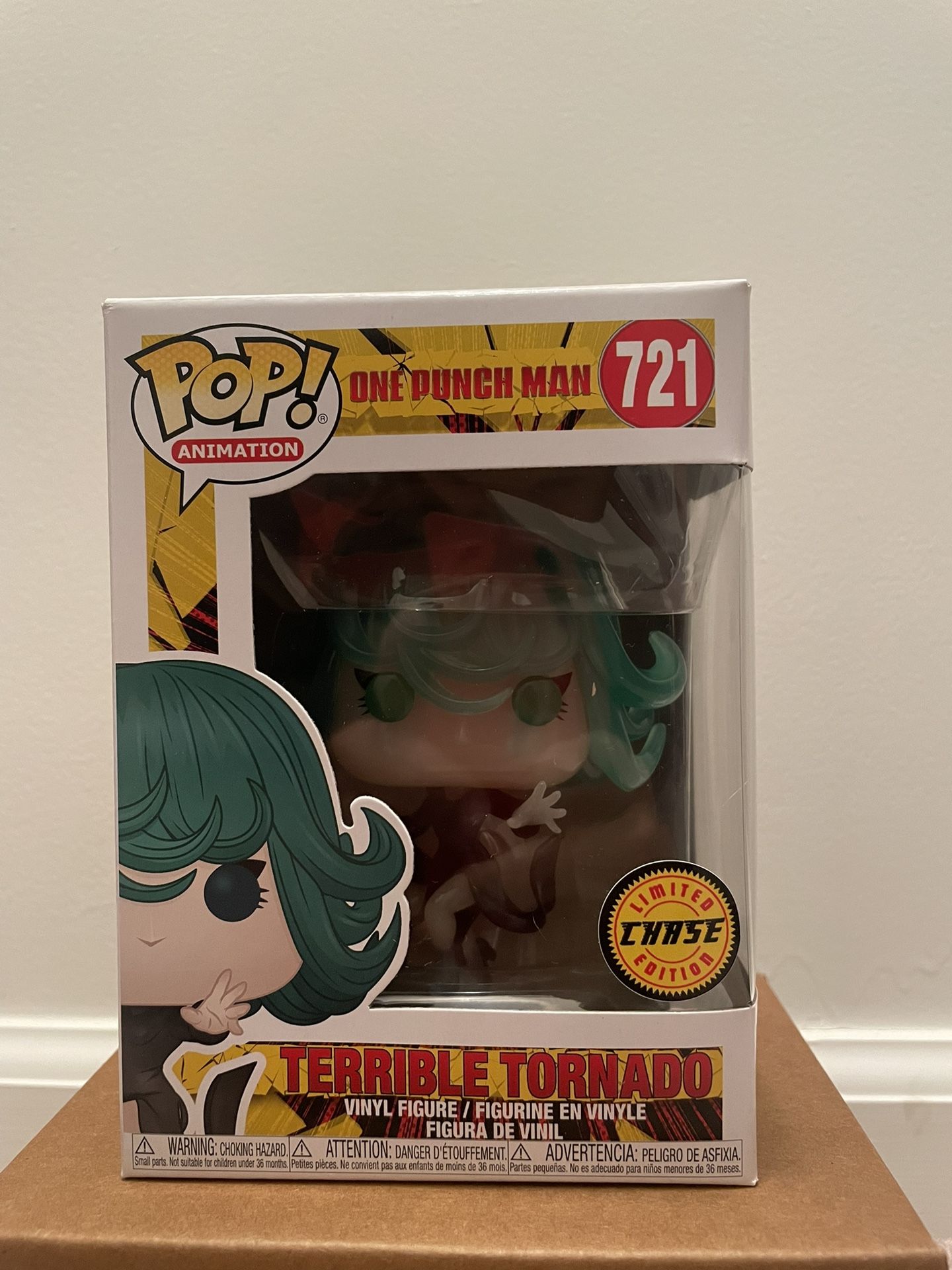 Terrible Tornado Glow Chase Funko Pop VAULTED One Punch Man
