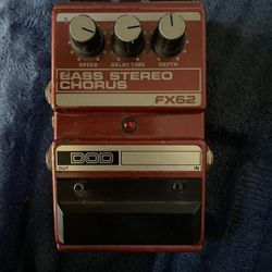 DOD Pedals- Bass StereoFX62/ Bass CompressorFX82