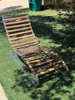 Restoration Hardware chaise, frame only