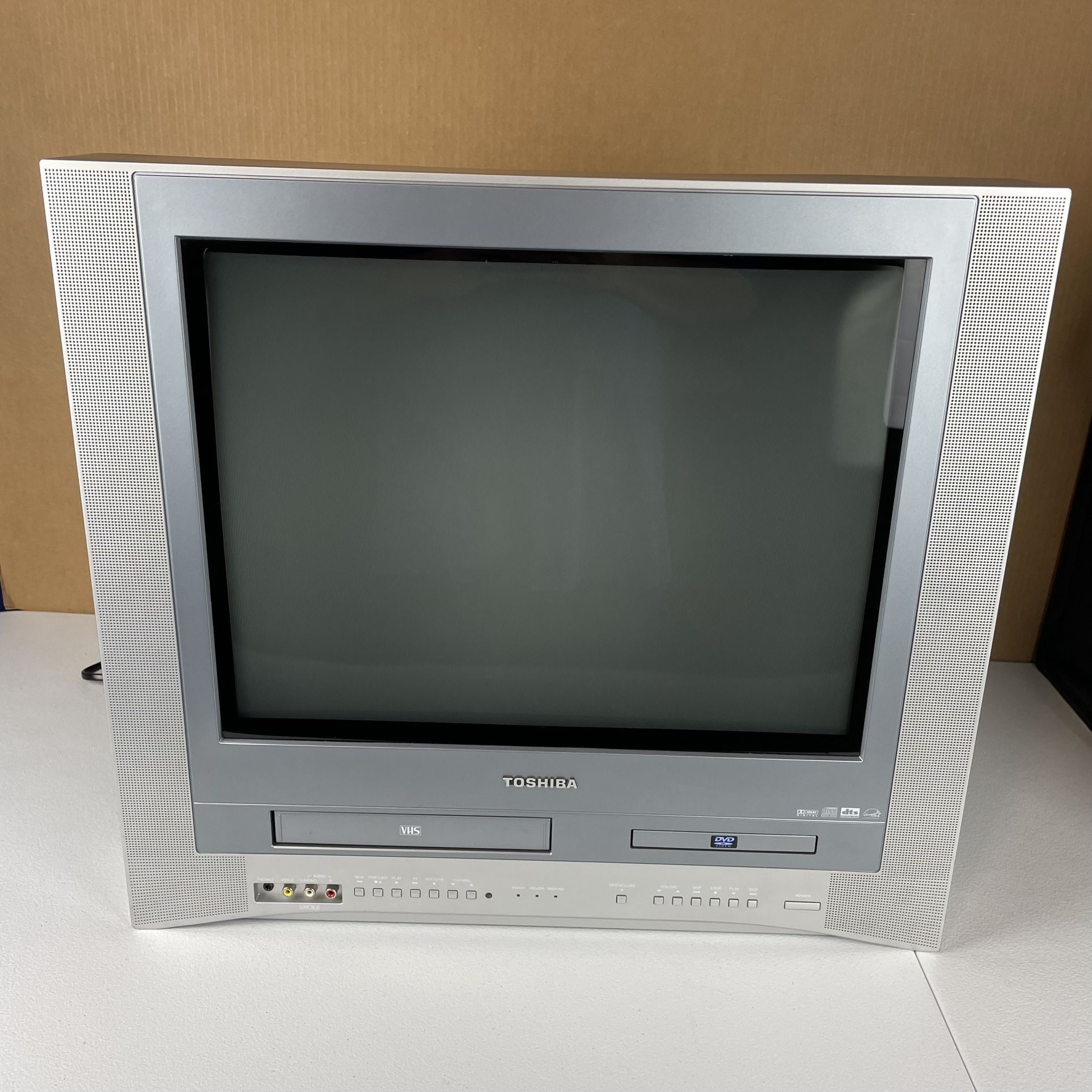 Toshiba MW20FN1R 20” TV VCR VHS/DVD Player Combo
