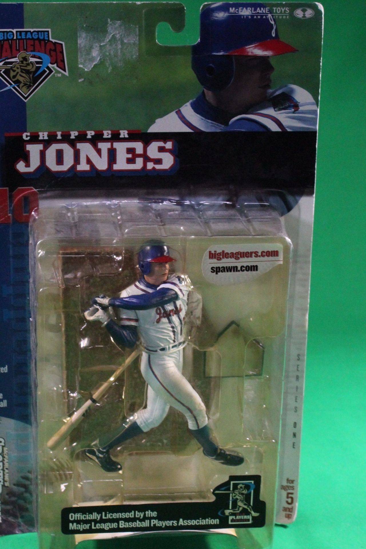 2001 Chipper Jones Series 1 Action Figure McFarlane SportsPicks MLB Braves - New