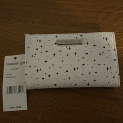 White Steve Madden Wallet 