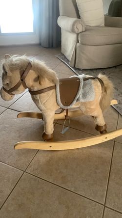 Toddler pony rocker