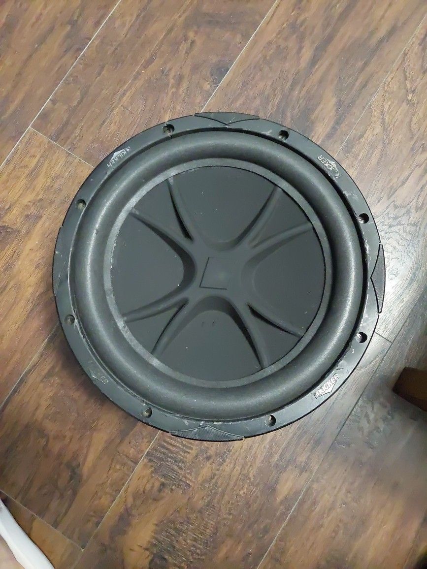 Kicker 12" for Sale in Dallas, TX OfferUp