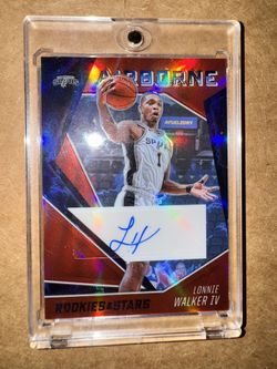 Lonnie Walker IV Auto Card