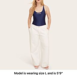Parke cream sweat pants