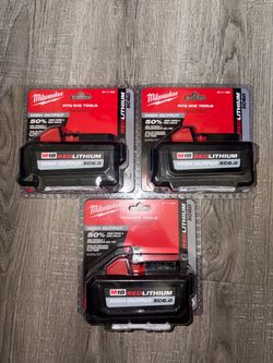 Milwaukee M18 3pk 6.0 High Output (3x$210)