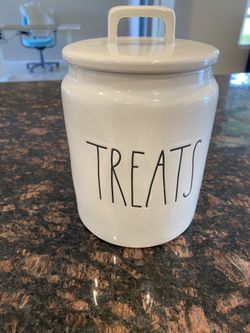 Rae Dunn Dog Treats Jar