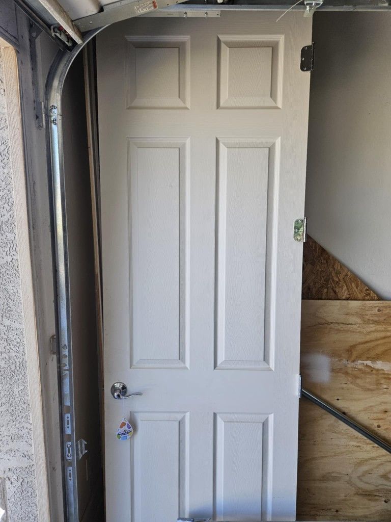 8ft interior doors with casing